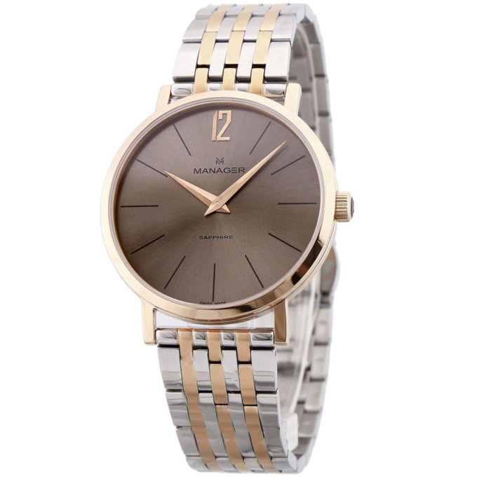 ساعت مچی عقربه ای مردانه منیجر