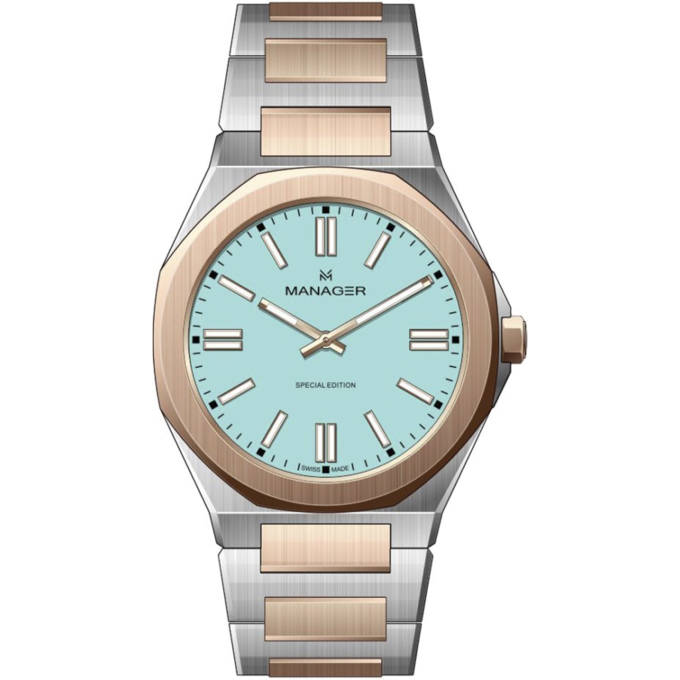 ساعت مچی عقربه ای مردانه منیجر