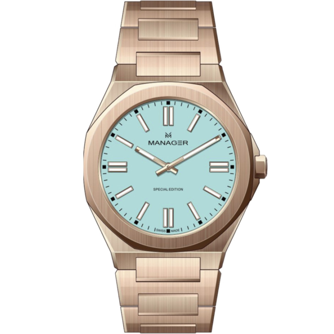 ساعت مچی عقربه ای مردانه منیجر
