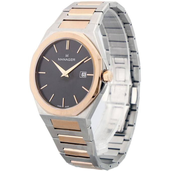 ساعت مچی عقربه ای مردانه منیجر