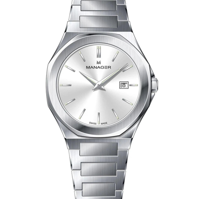 ساعت مچی عقربه ای مردانه منیجر