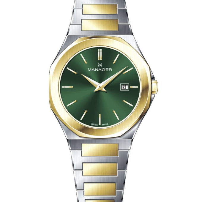 ساعت مچی عقربه ای مردانه منیجر