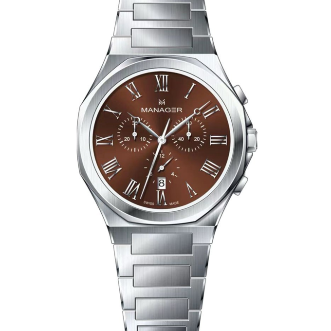 ساعت مچی عقربه ای مردانه منیجر