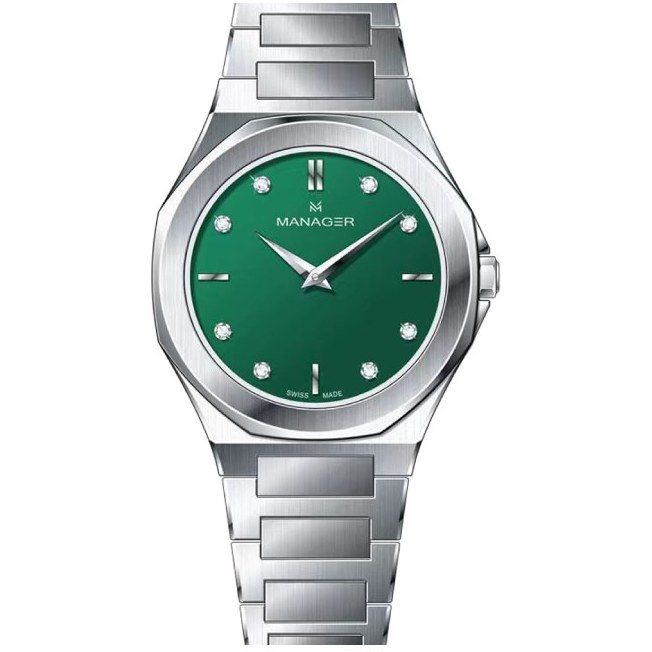 ساعت مچی عقربه ای زنانه منیجر