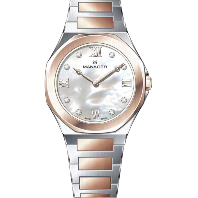 ساعت مچی عقربه ای زنانه منیجر