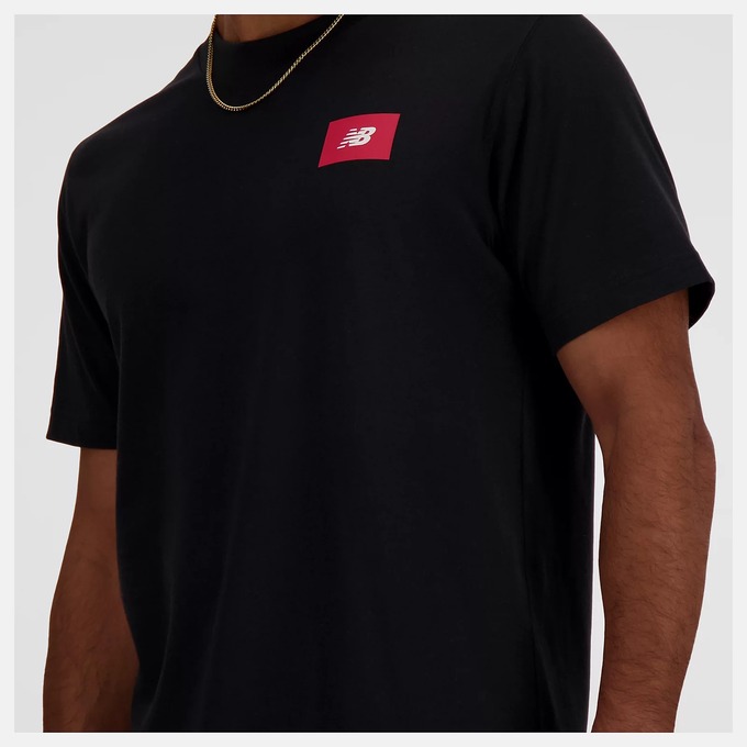 تی شرت آستین کوتاه مردانه نیو بالانس