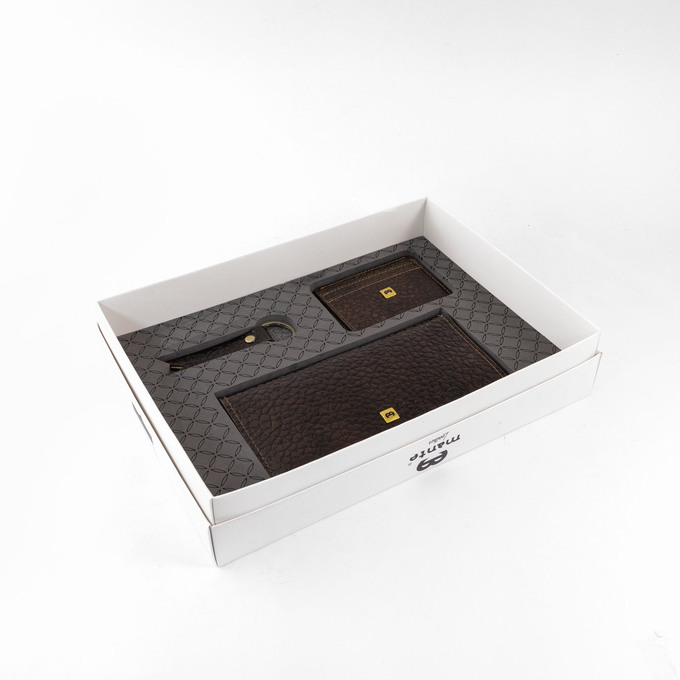 ست چرم مردانه منط