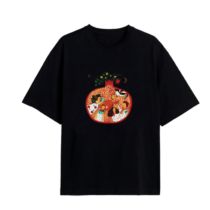 تی شرت آستین کوتاه مردانه / زنانه سارا خلیلاوی