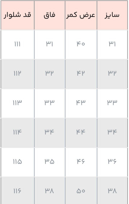 شلوار جین مردانه نفیر ور