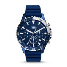 ساعت مچی آنالوگ سورمه ای ساعت مچی آنالوگ مردانه فسیل