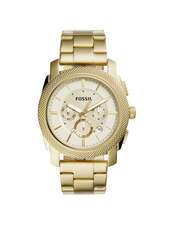 ساعت مچی آنالوگ طلایی ساعت مچی آنالوگ مردانه فسیل