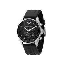 ساعت مچی آنالوگ سیاه ساعت مچی آنالوگ مردانه امپوریو آرمانی