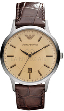 ساعت مچی آنالوگ قهوه ای ساعت مچی آنالوگ مردانه امپوریو آرمانی