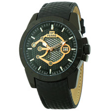 ساعت مچی عقربه ای سیاه ساعت مچی عقربه ای مردانه جی اف فره