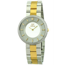 ساعت مچی عقربه ای نقره ای ساعت مچی عقربه ای زنانه جی اف فره