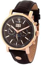 ساعت مچی آنالوگ قهوه ای ساعت مچی آنالوگ مردانه دایموند رنه