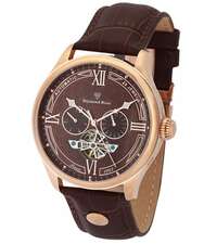 ساعت مچی آنالوگ قهوه ای ساعت مچی آنالوگ مردانه دایموند رنه