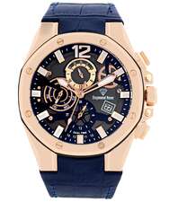 ساعت مچی آنالوگ سورمه ای ساعت مچی آنالوگ مردانه دایموند رنه