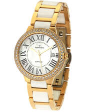 ساعت مچی آنالوگ طلایی ساعت مچی آنالوگ زنانه دایموند رنه