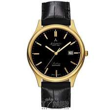 ساعت مچی عقربه ای سیاه ساعت مچی عقربه ای زنانه آتلانتیک