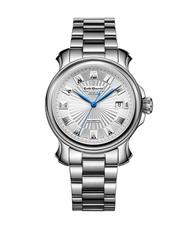 ساعت مچی عقربه ای نقره ای ساعت مچی عقربه ای مردانه  امیل شوریه