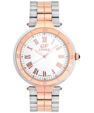 ساعت مچی آنالوگ نقره ای ساعت مچی آنالوگ مردانه جی اف