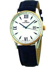 ساعت مچی آنالوگ سورمه ای ساعت مچی آنالوگ مردانه مورکس