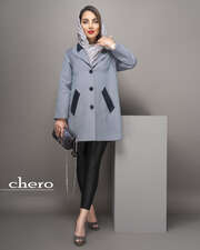 مانتو طوسی مانتو زنانه چرو