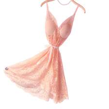 پیراهن خواب صورتی پیراهن خواب زنانه مقمیس