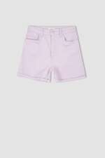 شلوارک بنفش شلوارک زنانه دیفکتو