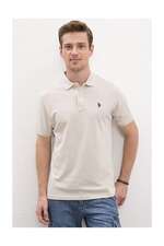 پولو شرت طوسی پولو شرت مردانه یو اس پولو