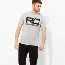 تی شرت ورزشی طوسی تی شرت ورزشی مردانه ریبوک