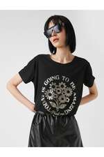 تی شرت آستین کوتاه زنانه کوتون