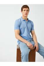 پولو شرت آبی پولو شرت مردانه کوتون