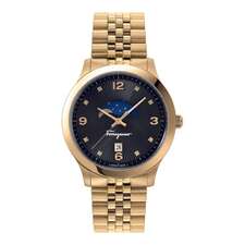 ساعت مچی آنالوگ طلایی ساعت مچی آنالوگ مردانه سالواتور فراگامو