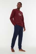 ست لباس راحتی زرشکی ست لباس راحتی مردانه ترندیول مَن