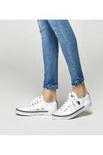 کفش راحتی سفید کفش راحتی زنانه یو اس پولو