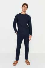 ست لباس راحتی آبی ست لباس راحتی مردانه ترندیول مَن