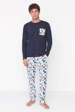 ست لباس راحتی آبی ست لباس راحتی مردانه ترندیول مَن