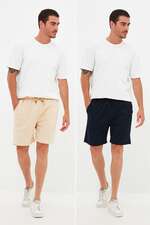 شلوارک آبی شلوارک مردانه ترندیول مَن