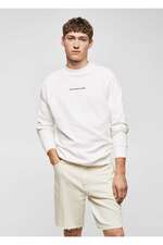 پولیور سفید پولیور مردانه منگو