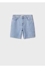 شلوارک آبی شلوارک مردانه منگو