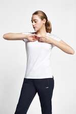 تی شرت آستین کوتاه سفید تی شرت آستین کوتاه زنانه لسکون