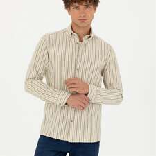 پیراهن آستین بلند مردانه پیر کاردین