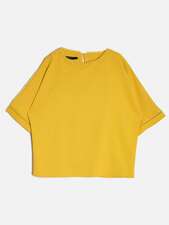 بلوز زرد بلوز زنانه بُـرنُس