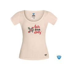 تی شرت آستین کوتاه زنانه تاپیک