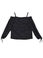 بلوز سیاه بلوز زنانه بُـرنُس