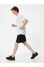 شلوارک سیاه شلوارک مردانه کوتون