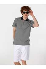 پولو شرت آبی پولو شرت مردانه کولینز