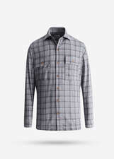 پیراهن آستین بلند مردانه کروم